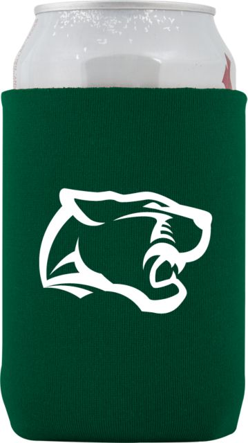 Pine Crest Neoprene Green Can Holder Panther Head - ONLINE ONLY