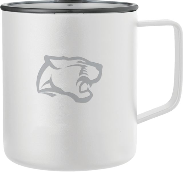 Pine Crest Rover Camp Vacuum Insulated Mug 14oz Panther Head Engraved - ONLINE ONLY