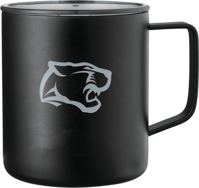 Pine Crest Rover Camp Vacuum Insulated Mug 14oz Panther Head Engraved - ONLINE ONLY