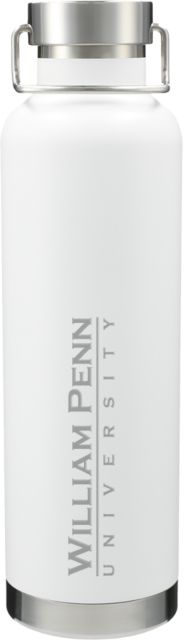 William Penn Thor Copper Vacuum Insulated Bottle 32oz William Penn University Institutional Wordmark Engraved - ONLINE ONLY