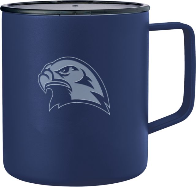 Ethical Culture Rover Camp Vacuum Insulated Mug 14oz Fieldston Eagle Mascot Reversed Engraved - ONLINE ONLY