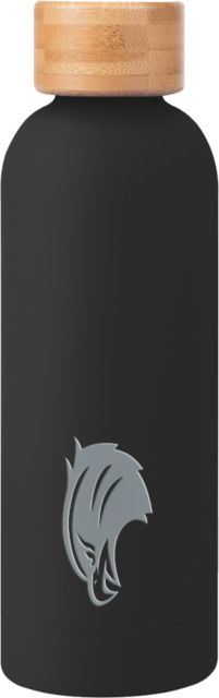 Houston Clear Lake Blair Stainless Bottle w/ Bamboo Lid 17 oz UHCL - Hawk Head Engraved - ONLINE ONLY