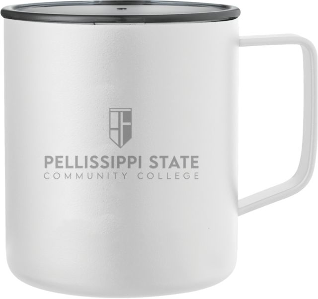 Pellissippi Rover Camp Vacuum Insulated Mug 14oz Pellissippi State Community College Stacked Logo Engraved - ONLINE ONLY