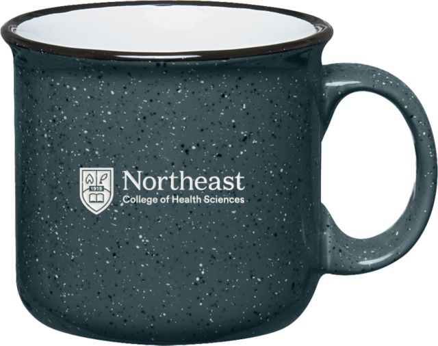 NE College of Health Campfire Mug 15 oz Northeast College Primary Logo Engraved - ONLINE ONLY