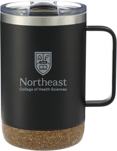 NE College of Health Valhalla Vacuum Insulated Camp Mug 14oz Northeast College Stacked Engraved - ONLINE ONLY