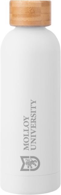 Molloy University Blair Stainless Bottle w/ Bamboo Lid 17 oz Molloy University Wordmark Engraved - ONLINE ONLY