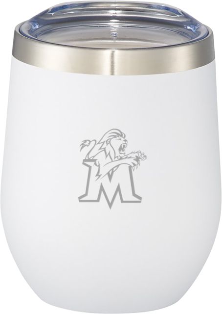 Molloy University Corzo Vacuum Insulated Cup 12oz Lion with M Engraved - ONLINE ONLY