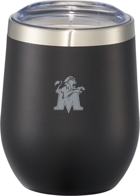 Molloy College Corzo Vacuum Insulated Cup 12oz Lion with M Engraved - ONLINE ONLY
