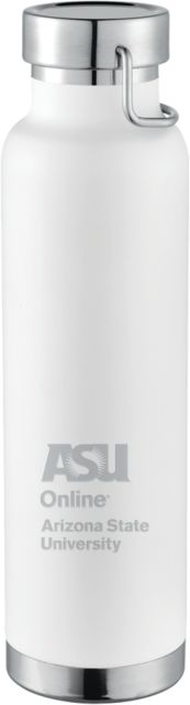Arizona State Thor Copper Vacuum Insulated Bottle 22oz ASU Online Stacked Engraved -  ONLINE ONLY