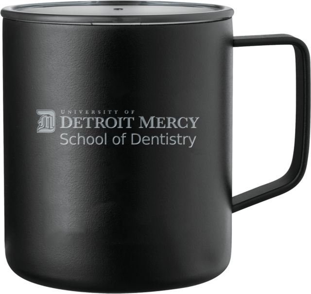 Detroit Mercy Rover Camp Vacuum Insulated Mug 14oz Detroit Mercy School of Dentistry Engraved - ONLINE ONLY