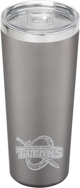 Detroit Mercy Thor Vacuum Insulated Tumbler 22oz Detroit Mercy Titans Athletic Mark Engraved - ONLINE ONLY