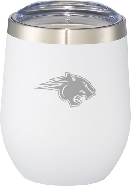 Clark Atlanta Corzo Vacuum Insulated Cup 12oz Mascot Head  Engraved - ONLINE ONLY