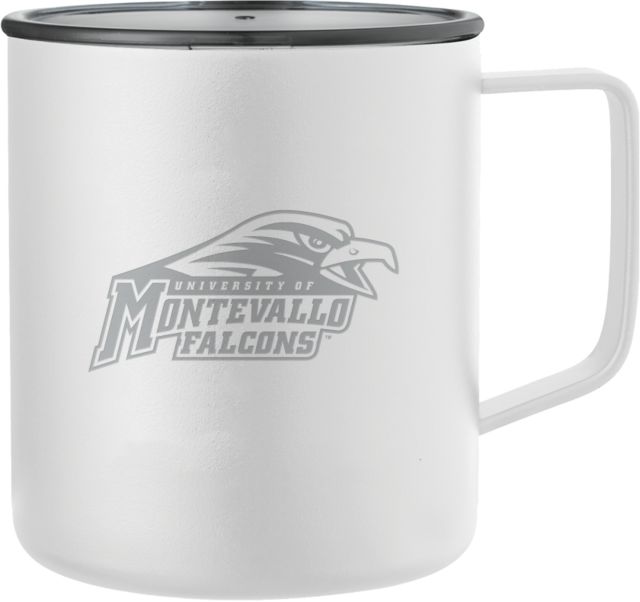 Montevallo Rover Camp Vacuum Insulated Mug 14oz Montevallo Primary Athletics Mark Engraved - ONLINE ONLY