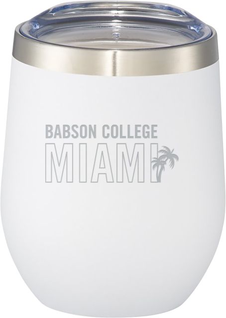 Babson Corzo Vacuum Insulated Cup 12oz Babson Skyline Engraved - ONLINE ONLY