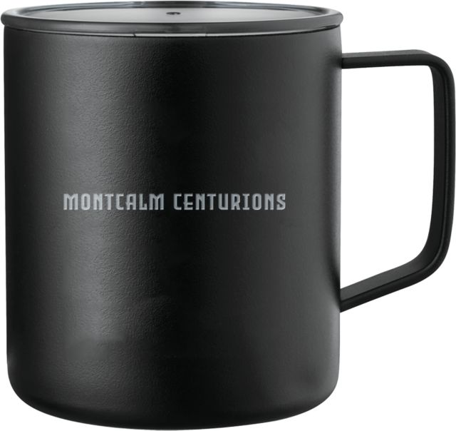 Montcalm Rover Camp Vacuum Insulated Mug 14oz Montcalm Centurions Flat Engraved