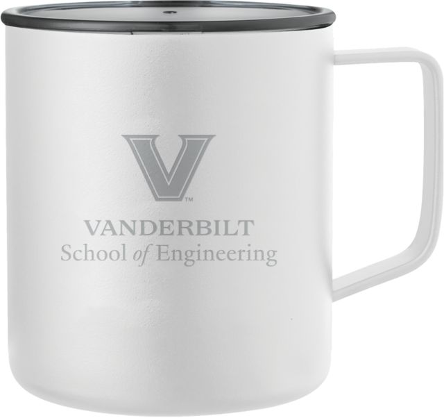 Vanderbilt Rover Camp Vacuum Insulated Mug 14oz School of Engineering  - Stacked Engraved - ONLINE ONLY