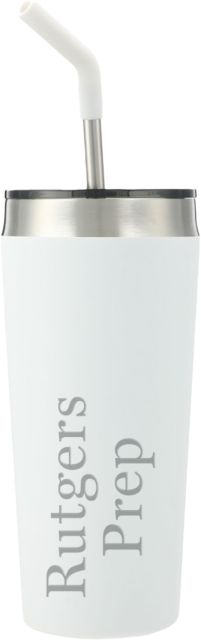Rutgers Prep Faye Vacuum Tumbler w/ Stainless Straw 20 oz ENGRAVED Engraved - ONLINE ONLY