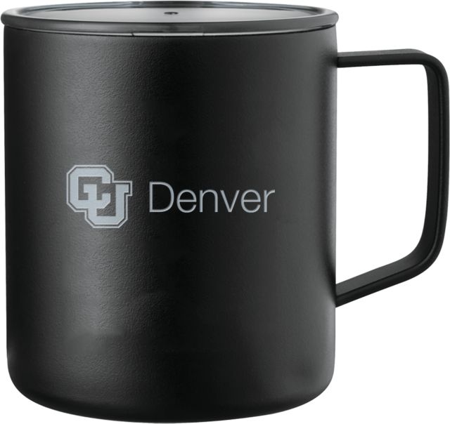 Colorado Denver Rover Camp Vacuum Insulated Mug 14oz CU Denver Engraved
