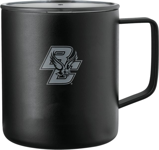 Boston College Rover Camp Vacuum Insulated Mug 14oz Primary Mark Engraved - ONLINE ONLY