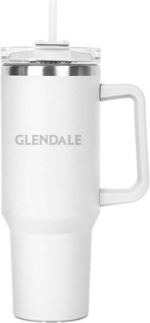 Glendale CC Hippo Mug & Straw Lid with Twist Closure 40 oz Glendale Wordmark Engraved - ONLINE ONLY