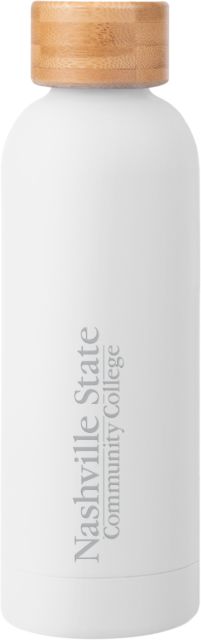Nashville State Blair Stainless Bottle w/ Bamboo Lid 17 oz Nashville State CC Wordmark Engraved - ONLINE ONLY