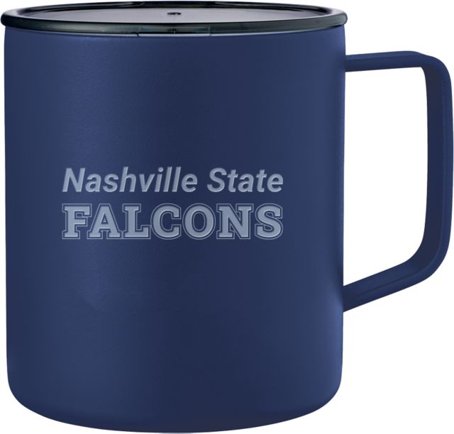 Nashville State Rover Camp Vacuum Insulated Mug 14oz Nashville State CC Falcons Engraved - ONLINE ONLY