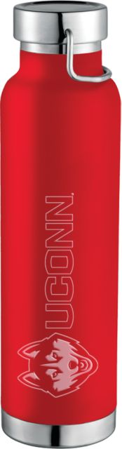 UConn Thor Copper Vacuum Insulated Bottle 22oz Husky UConn Lockup Flat Engraved