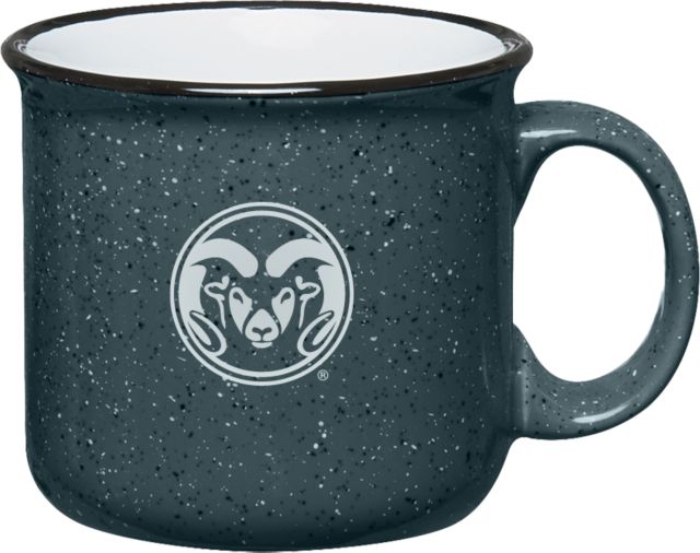 Colorado State Campfire Mug 15 oz Colorado State Primary Athletics Mark Engraved