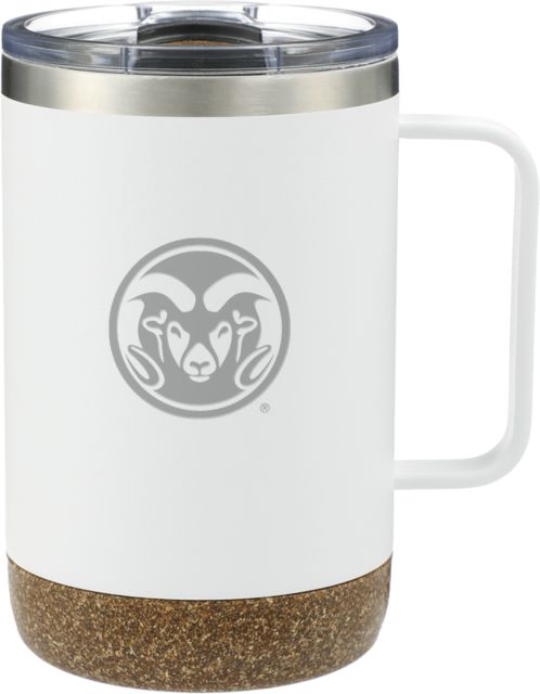 Colorado State Valhalla Vacuum Insulated Camp Mug 14oz Colorado State Primary Athletics Mark Engraved