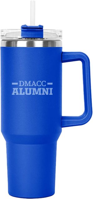 Des Moines Hippo Mug & Straw Lid with Twist Closure 40 oz DMACC - Alumni Engraved - ONLINE ONLY