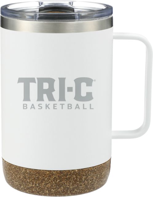 Cuyahoga CC Valhalla Vacuum Insulated Camp Mug 14oz Basketball - Tri-C Engraved - ONLINE ONLY