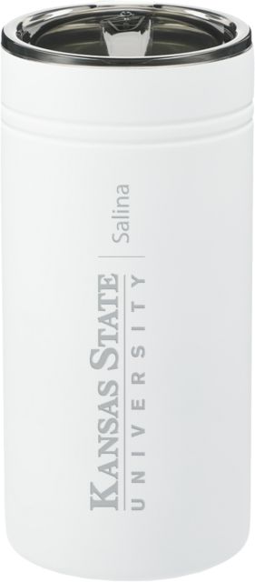 Kansas State Sherpa Vacuum Tumbler & Insulator 12oz K State Salina Engraved - ONLINE ONLY