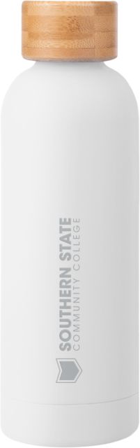 Southern State Blair Stainless Bottle w/ Bamboo Lid 17 oz Sothern State Community College Primary Mark Engraved - ONLINE ONLY