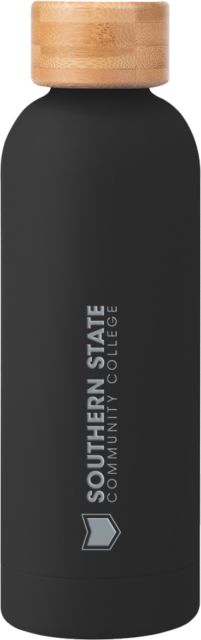 Southern State Blair Stainless Bottle w/ Bamboo Lid 17 oz Sothern State Community College Primary Mark Engraved - ONLINE ONLY