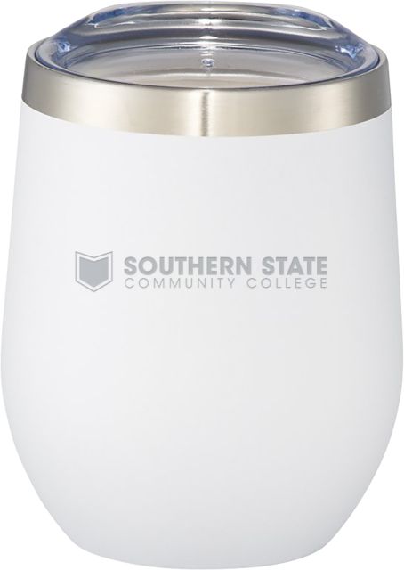 Southern State Corzo Vacuum Insulated Cup 12oz Sothern State Community College Primary Mark Engraved - ONLINE ONLY
