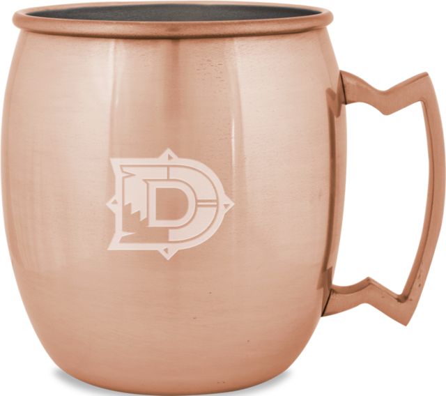 Dine College Copper Mug 16oz Letter Mark Engraved - ONLINE ONLY