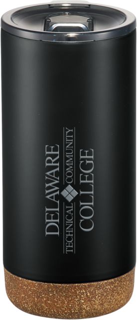 Delaware Tech CC Valhalla Vacuum Insulated Tumbler 16oz Delaware Tech Flat Wordmark Engraved - ONLINE ONLY