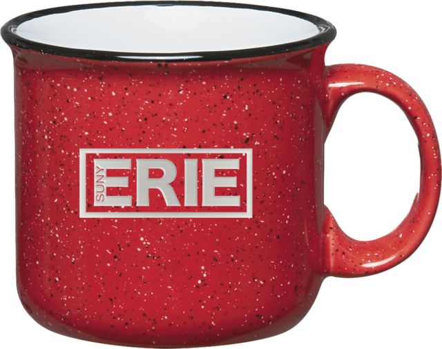 Erie CC Campfire Mug 15 oz SUNY Erie Wordmark Engraved - ONLINE ONLY