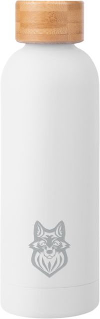 Metropolitan Longview Blair Stainless Bottle w/ Bamboo Lid 17 oz Metropolitan Community College Mascot Engraved - ONLINE ONLY