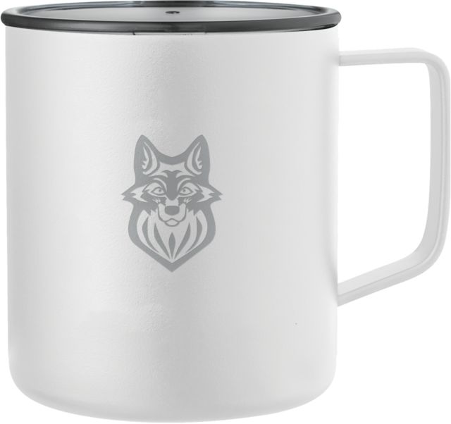 Metropolitan Longview Rover Camp Vacuum Insulated Mug 14oz Metropolitan Community College Mascot Engraved - ONLINE ONLY