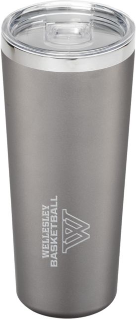 Wellesley Thor Vacuum Insulated Tumbler 22oz Wellesley Basketball Engraved - ONLINE ONLY