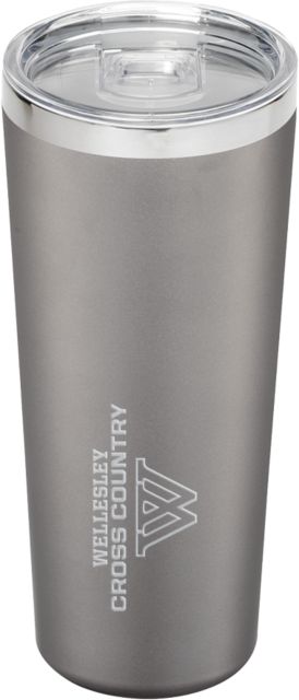 Wellesley Thor Vacuum Insulated Tumbler 22oz Wellesley Cross Country Engraved - ONLINE ONLY