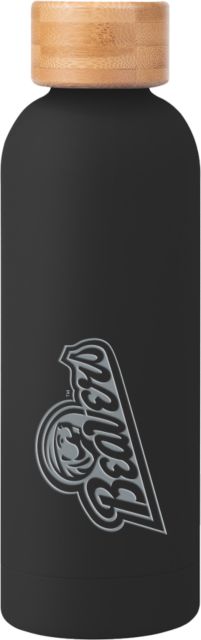 Bemidji State Blair Stainless Bottle w/ Bamboo Lid 17 oz BSU Beavers Script Engraved - ONLINE ONLY