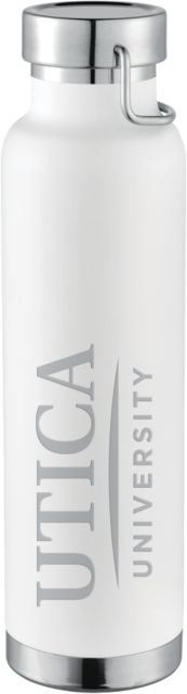Utica Thor Copper Vacuum Insulated Bottle 22oz Utica University Insitiutional Wordmark Engraved - ONLINE ONLY