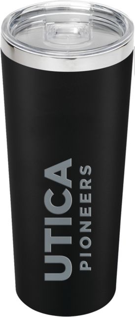 Utica Thor Vacuum Insulated Tumbler 22oz Utica Pioneers - Athletic Wordmark Engraved - ONLINE ONLY