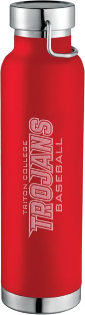 Triton Thor Copper Vacuum Insulated Bottle 22oz Triton College Trojans - Baseball Engraved - ONLINE ONLY