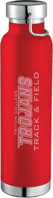 Triton Thor Copper Vacuum Insulated Bottle 22oz Triton College Trojans - Track & Field Engraved - ONLINE ONLY