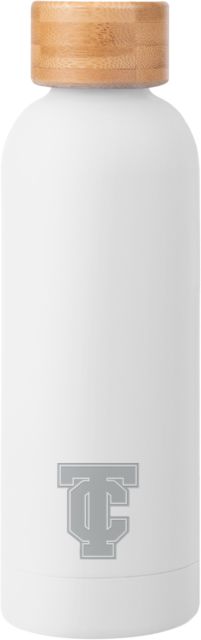 Triton Blair Stainless Bottle w/ Bamboo Lid 17 oz Triton College TC Wordmark Engraved - ONLINE ONLY