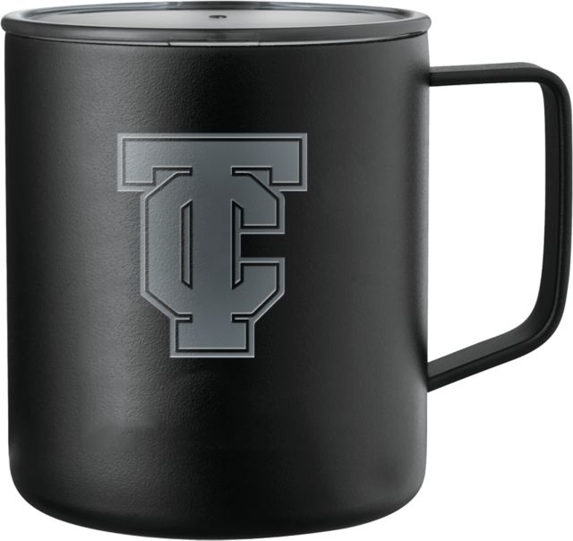 Triton Rover Camp Vacuum Insulated Mug 14oz Triton College TC Wordmark Engraved - ONLINE ONLY