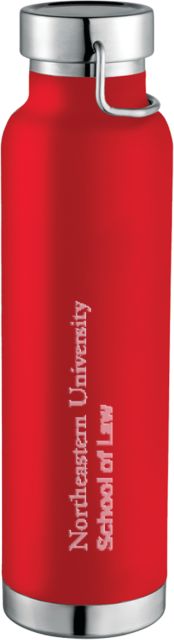 Northeastern Thor Copper Vacuum Insulated Bottle 22oz Northeastern University without Monogram - SOL Engraved - ONLINE ONLY